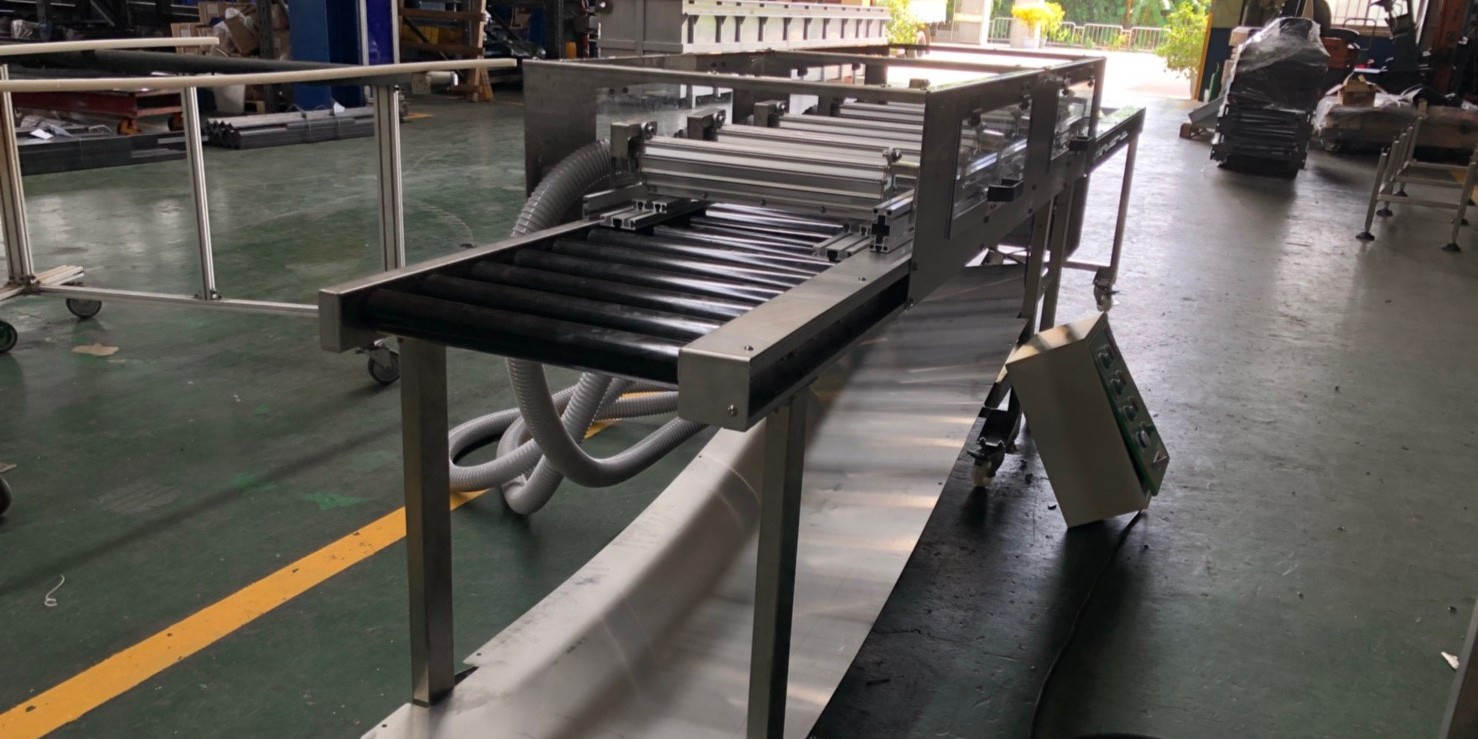不鏽鋼型動力滾筒輸送帶輸送機 | Powered Roller Conveyor