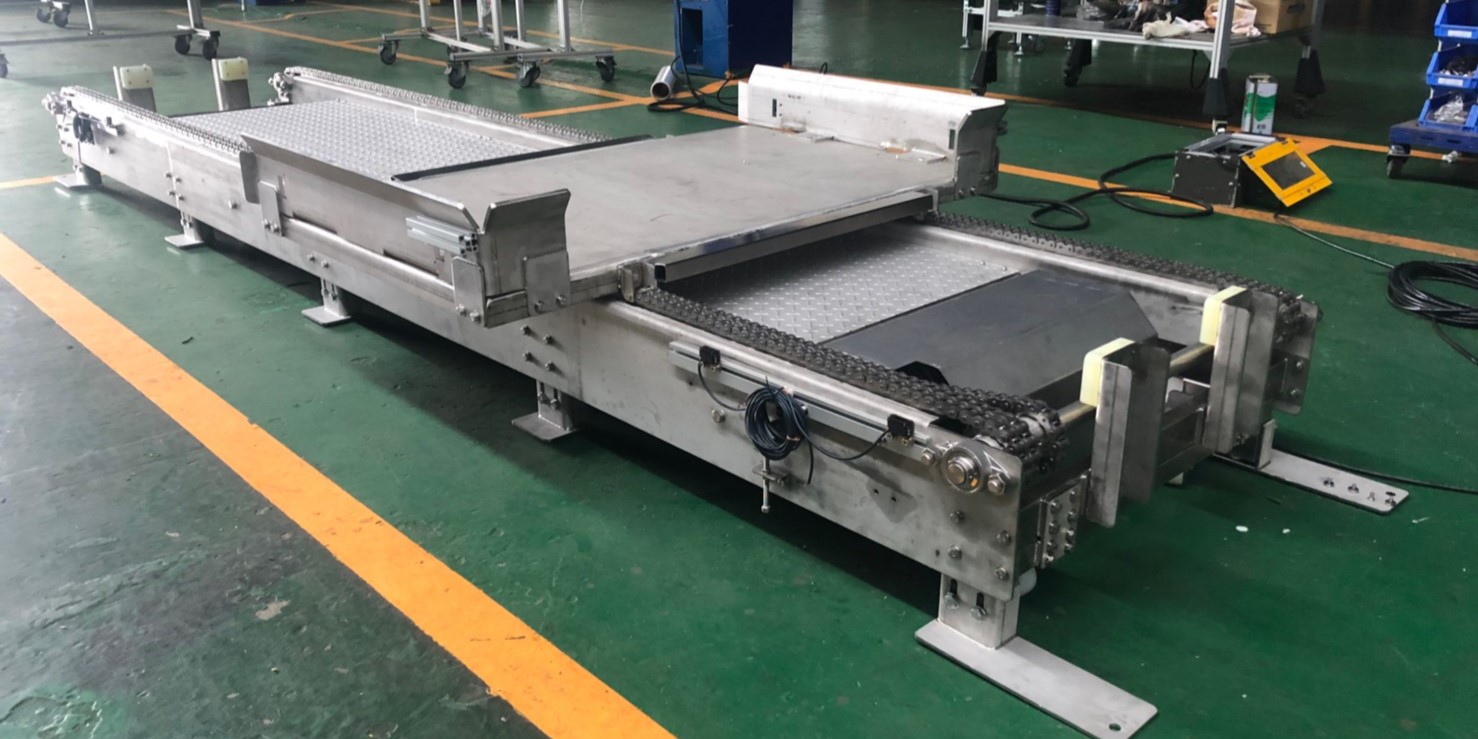 不銹鋼鏈條式輸送帶輸送機 | Stainless Steel Chain Conveyor
