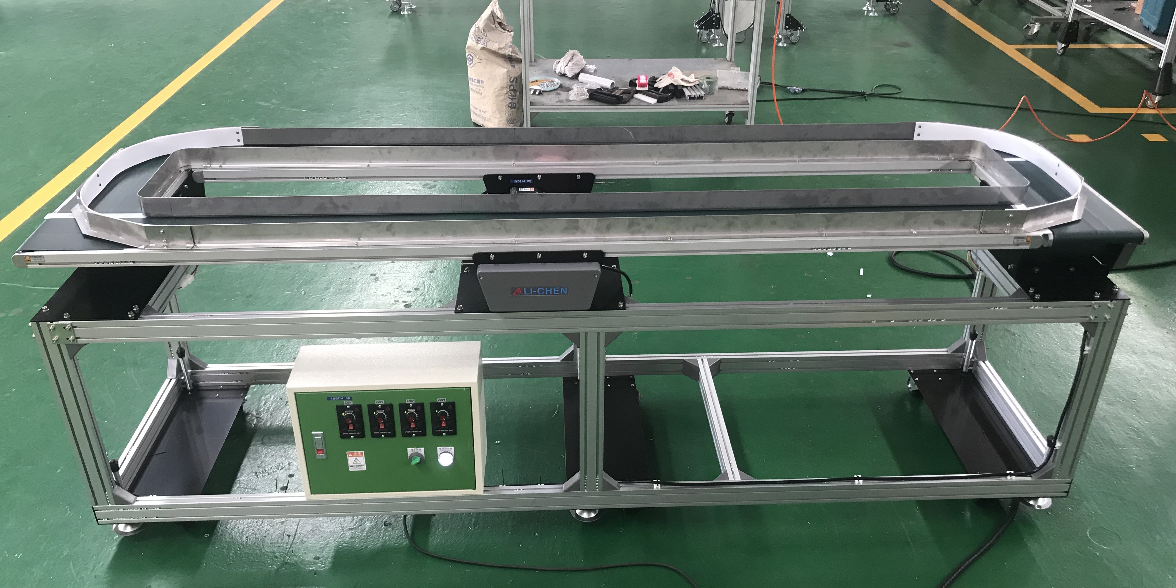 皮帶超薄式循環輸送帶輸送機 | Belt Ultra-Thin Circulating Conveyor
