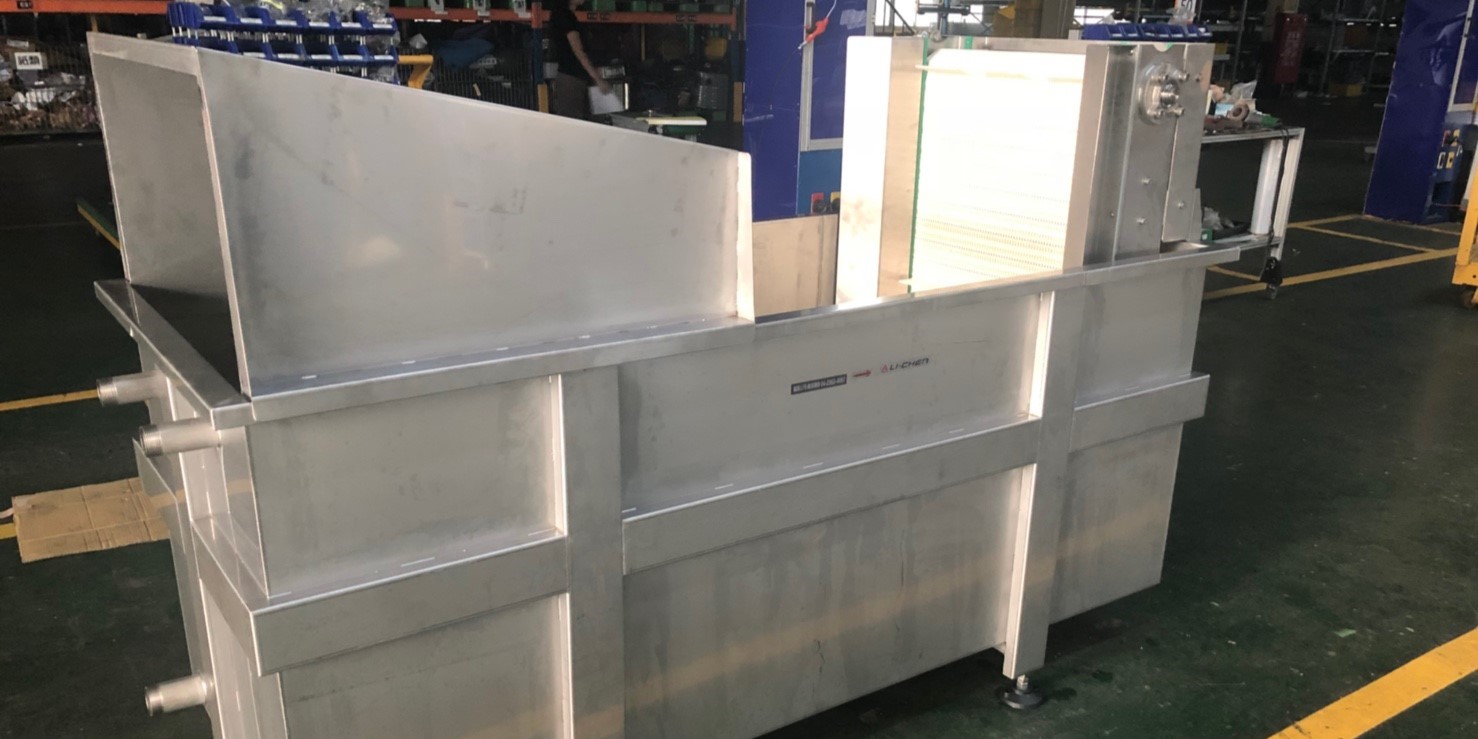 水灑式塑網型輸送機輸送帶+鋁板帶輸送機輸送帶 | Stainless Steel Mesh Belt Conveyor