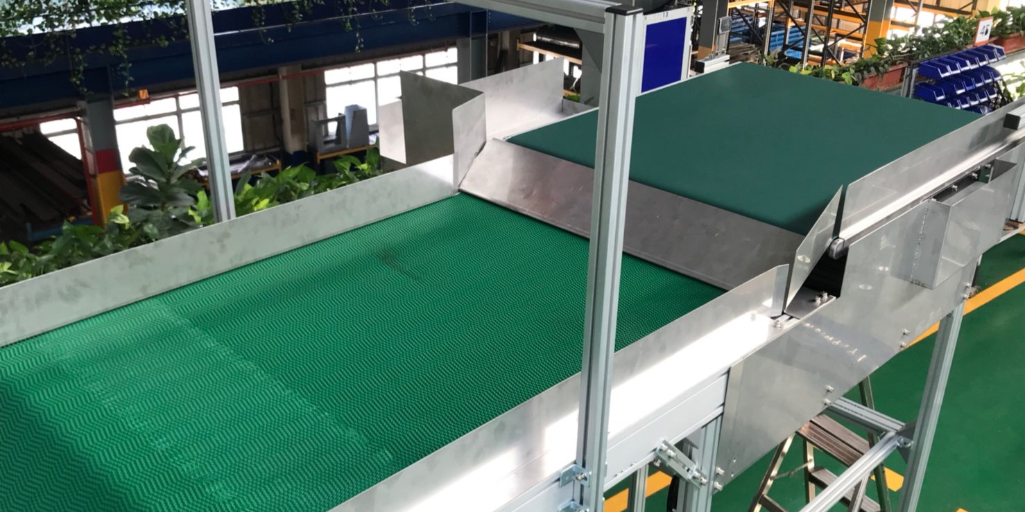 鋁擠型皮帶橫移輸送帶輸送機 | Belt Lateral Shift Conveyor
