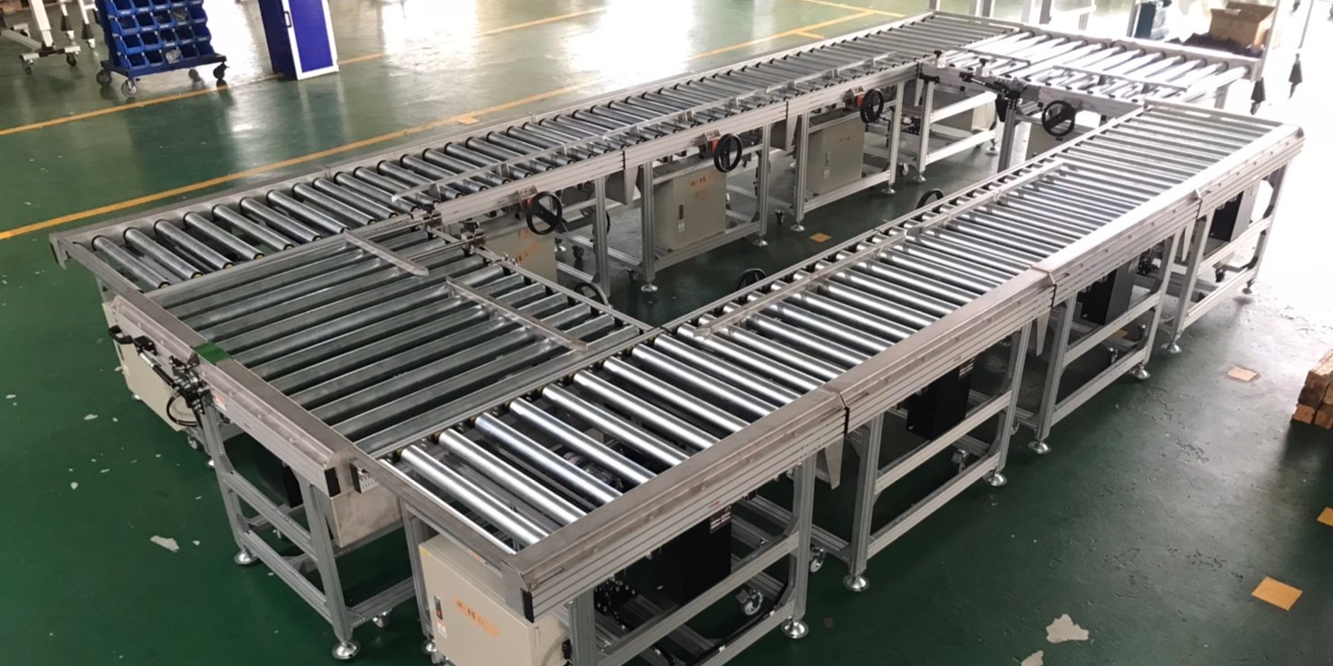 折疊式動力滾筒輸送帶輸送機 | Foldable Powered Roller Conveyor