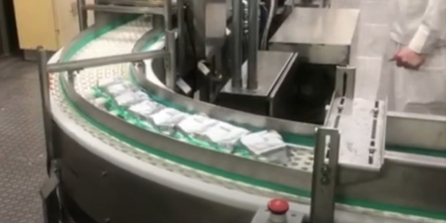 整廠冷卻整合包裝輸送機輸送帶 | Cooling system conveyor