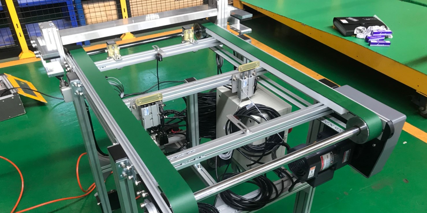 木材翻轉雙皮帶輸送帶輸送機 | Double Belt Conveyor