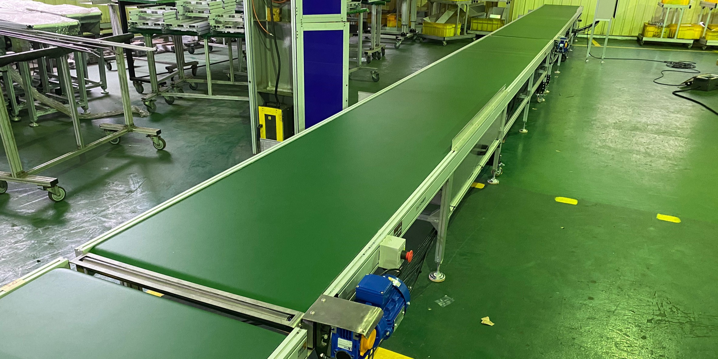 紙箱包裝流程生產線輸送帶輸送機 | Packaging Process Production Line Conveyor
