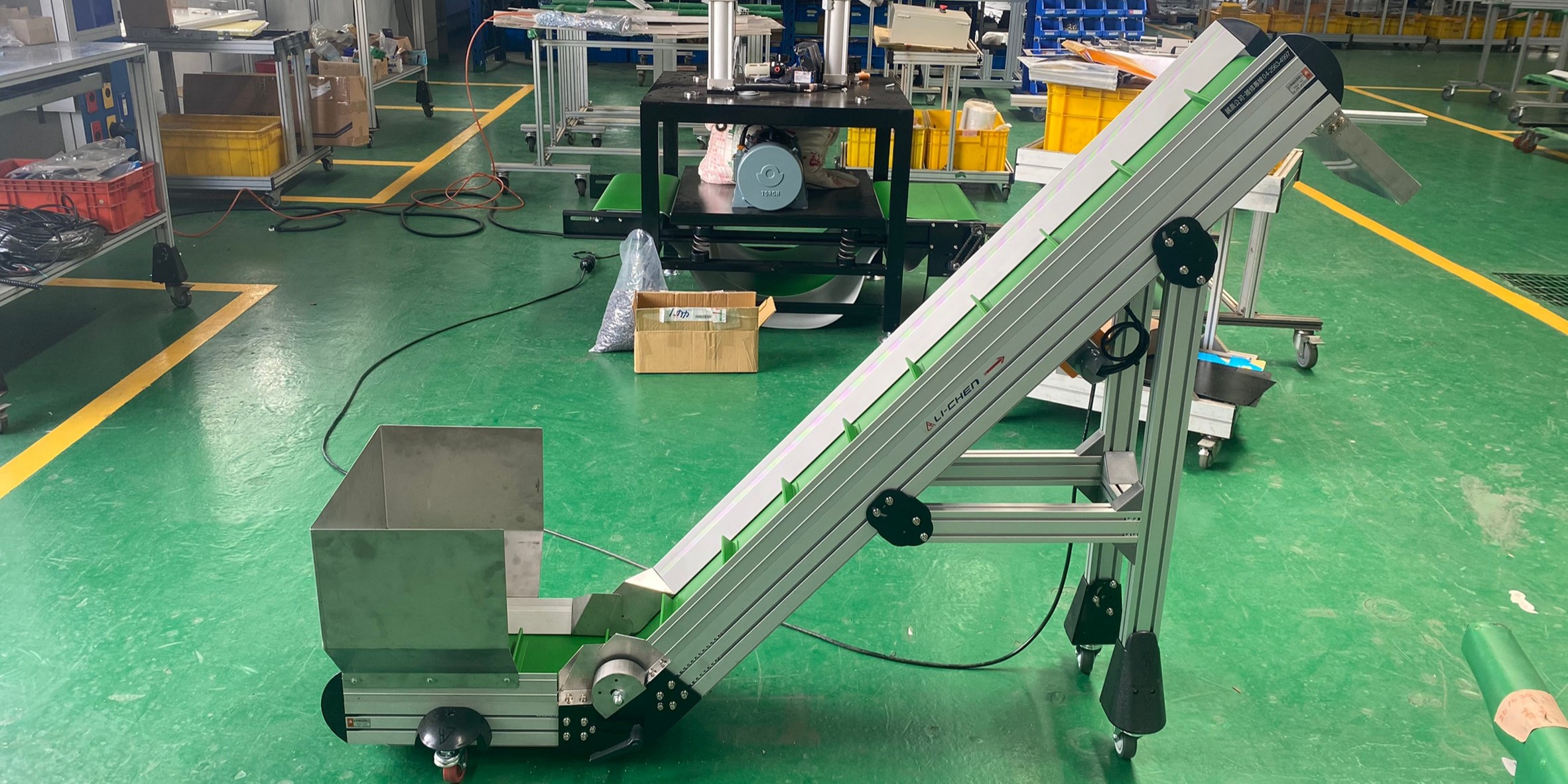 皮帶鵝頸式輸送帶輸送機 | Goose-neck Conveyor 
