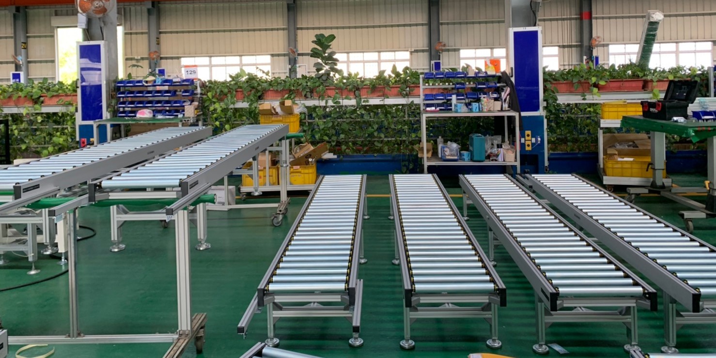 無動力滾筒台輸送機 | Unpowered Roller Conveyor