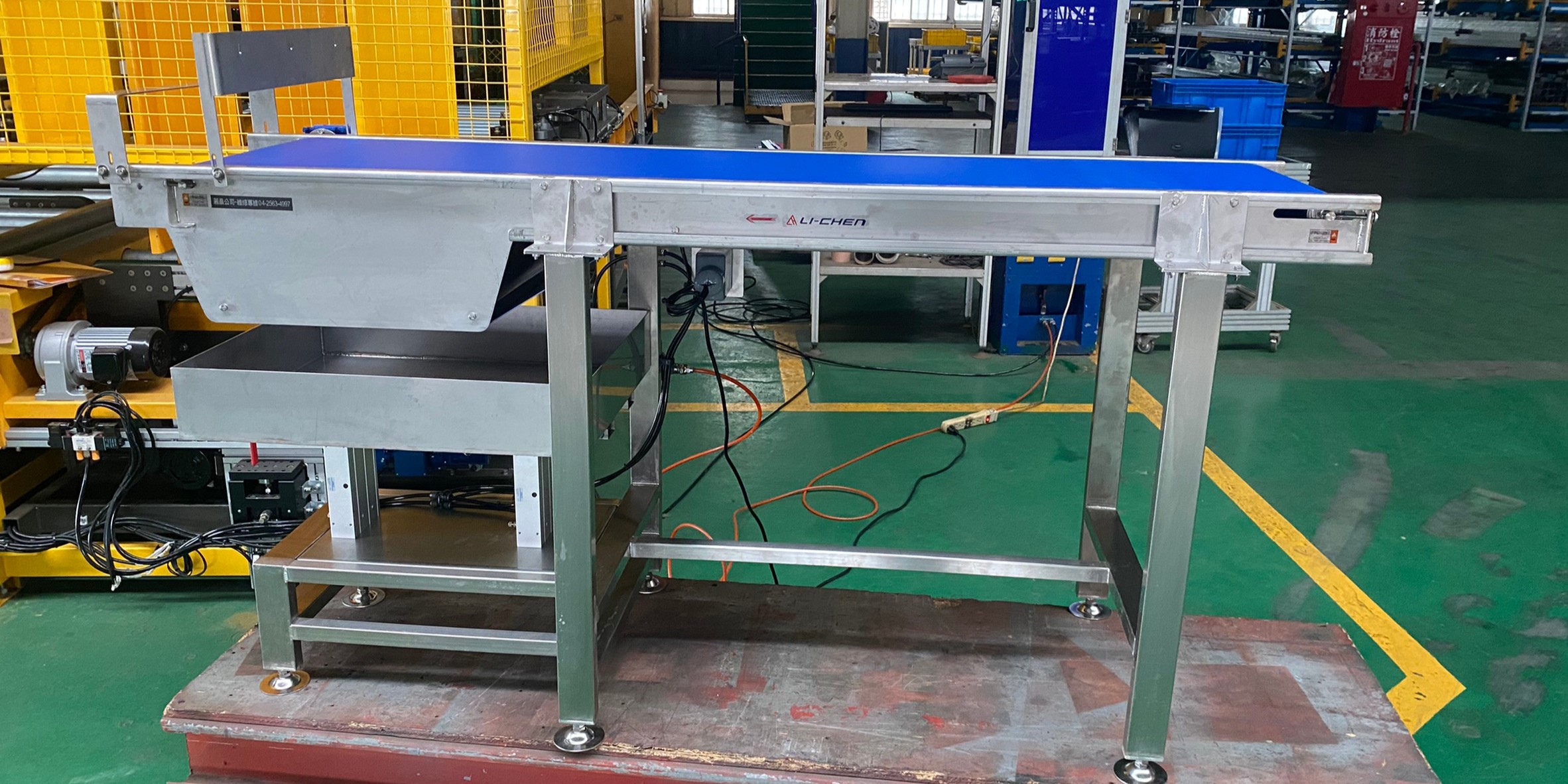 不鏽鋼皮帶輸送帶輸送機 | Stainless Steel Conveyor