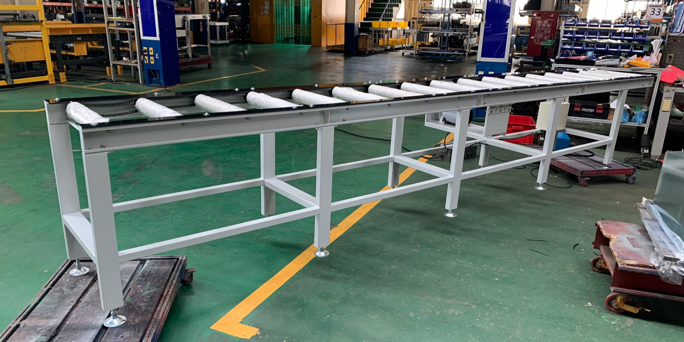 動力滾筒輸送帶輸送機 | Motivation Roller Conveyor