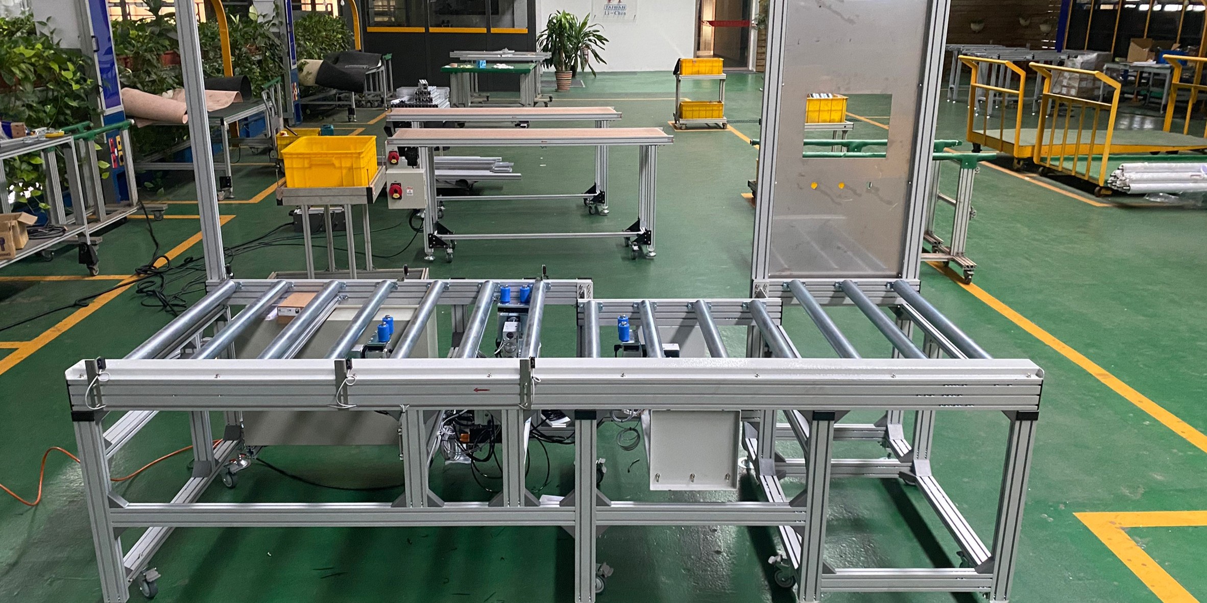 特殊動力滾筒式輸送機輸送帶 | Special Motivation Roller Conveyor