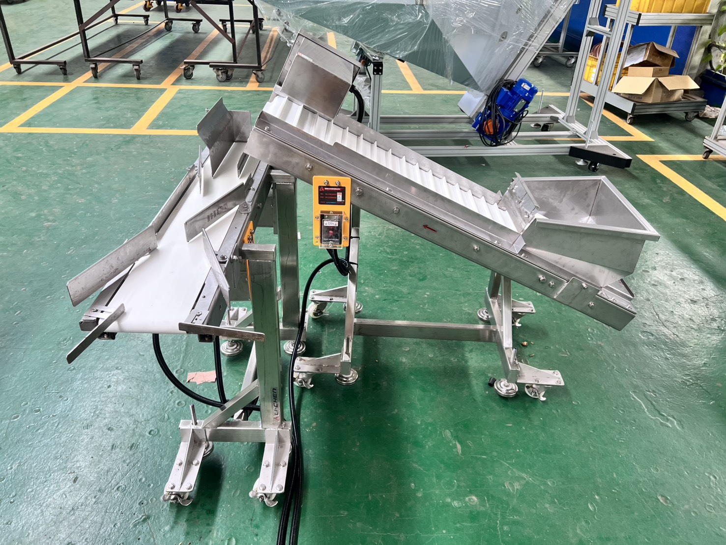 食品級餅乾輸送整合系統｜Food Grade Biscuit Conveyor Integration System