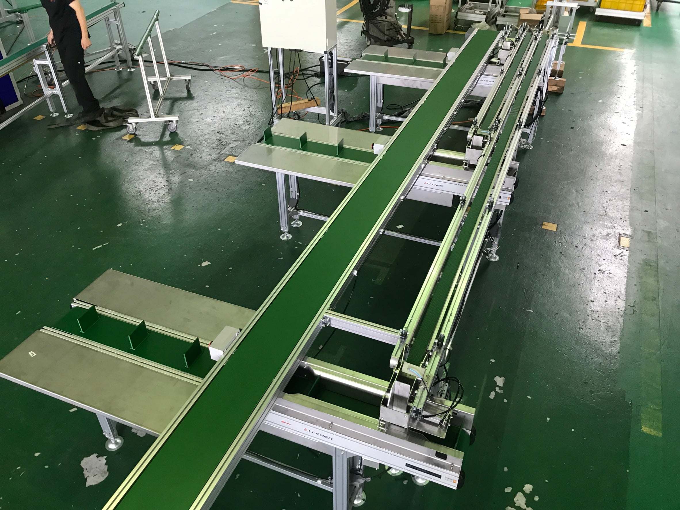 Shunt packaging line conveyor belt -Lichen Conveyor Automatic Equipment Co., Ltd.