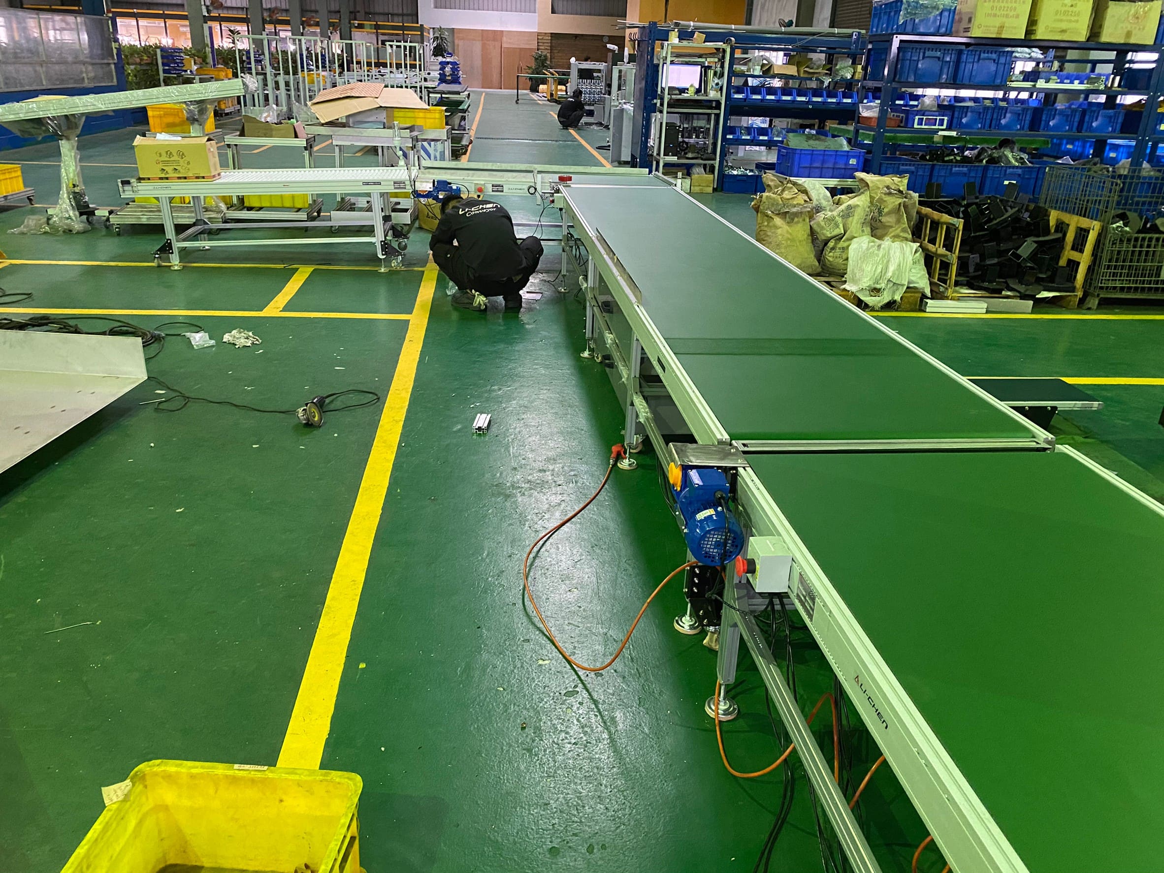 Carton packaging process production line-Lichen Conveyor Automatic Equipment Co., Ltd.