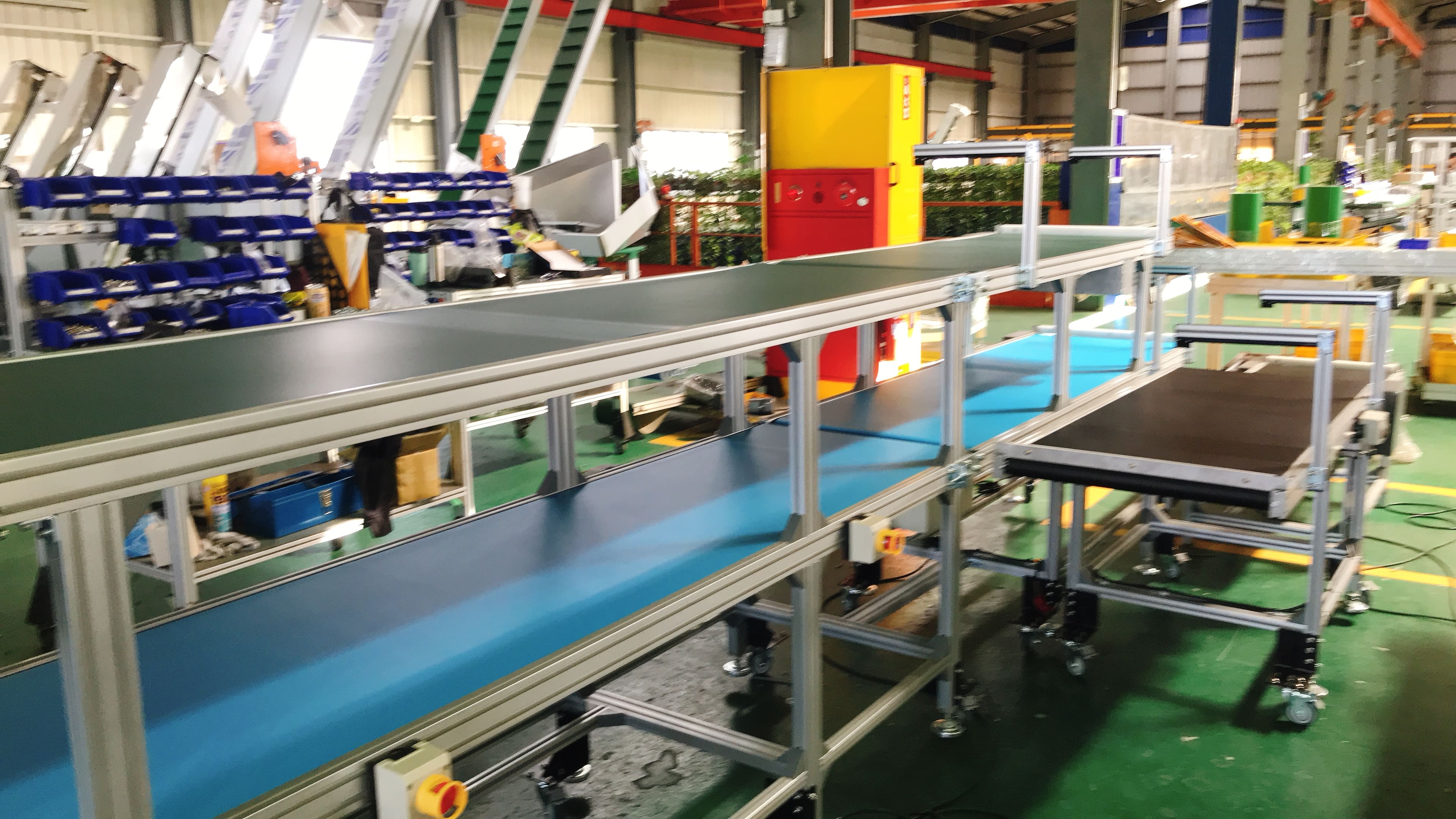 Double-layer belt flat conveyor-Lichen Conveyor Automatic Equipment Co., Ltd.