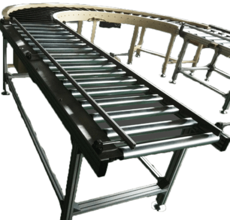 Power-180 Degree Bended Automatic Conveyor Machine System