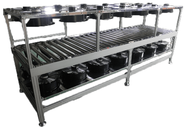 Cooling Power Roller Automatic Conveyor Machine System