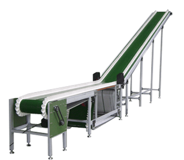 Aluminum Frame Gooseneck Conveyors